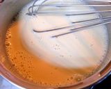 Hình bước làm 2 của món Bánh flan nước cốt dừa