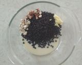 A picture of step 1 of Dark Chocolate Fudge.