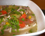 Foto del paso 8 de la receta: Sopa de pollo y maíz