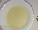 A picture of step 1 of Besan nankhatai.