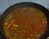A picture of step 15 of Aloo Matar Curry.