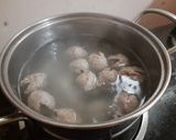 Hình bước làm 2 của món Canh cải ngọt bò viên