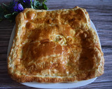 Foto del paso 9 de la receta: Empanada de morcilla, pera y queso de cabra
