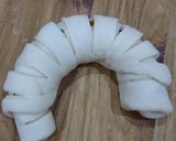 Hình bước làm 4 của món Bánh mì nhân mặn