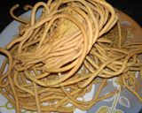 A picture of step 7 of Besan Sev.