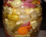 Foto del paso 6 de la receta: Verduras y cueritos en vinagre 🤤😋