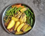 নিরামিষ শুক্তো (niramish shukto recipe in bengoli) রেসিপি ধাপ - 1 ছবি