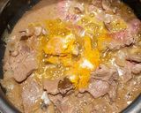 A picture of step 3 of Lamb curry.