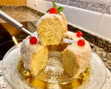 Foto del paso 13 de la receta: Pastel de coco muy húmedo “sin gluten” (Very moist coconut cake “gluten-free”)