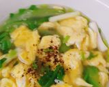Hình bước làm 3 của món Canh mướp nấu trứng