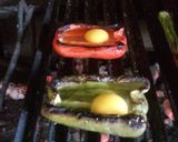 Foto del paso 2 de la receta: Ajíes rellenos a la parrilla