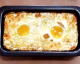 รูปขั้นตอนการทำที่ 4 ของ ผักโขมไข่ดาวอบชีส Baked Spinach