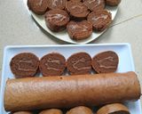 Foto langkah ke 6 dari resep Bolu Gulung Coklat Lembut no sp n bp.