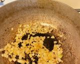 A picture of step 2 of Cabbage Schnitzel (with mushroom gravy).