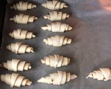 Une image de l'étape 3 de Mini croissants à la pâte à tartiner.
