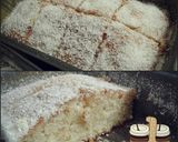 صورة لخطوة 2 من وصفة بسبوسة بالسميد (نمورة أو هريسة)🍴👍😋
