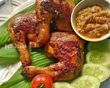 Foto langkah ke 5 dari resep Ayam Bakar/Panggang Bumbu Kecap (Pedas Manis) Teflon.