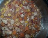 A picture of step 3 of Creamy chicken sherperds pie.