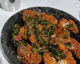 Foto langkah ke 8 dari resep Nugget geprek sambal pecak.