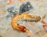 浮誇海鮮粥的食譜步驟3照片