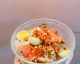 Hình bước làm 7 của món Xôi gà hoa nấu nồi cơm điện