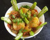 A picture of step 10 of Tinde ki sabzi Sindhi style.