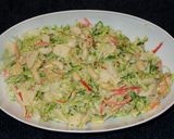 Foto del paso 1 de la receta: Ensalada de repollo con manzana y piña Jon Style