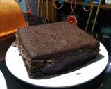 Foto langkah ke 6 dari resep Brownies kukus coklat ala Ny. Liem.