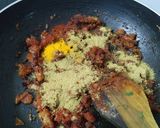 A picture of step 5 of Chana aalu masala.