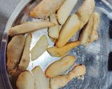A picture of step 4 of Masala taro.