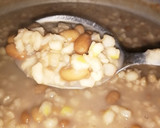 A picture of step 1 of Vegetarian Savoury Samp.