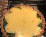 Foto del paso 5 de la receta: Tarta de espinaca con queso gratinado