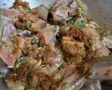A picture of step 4 of Chicken curry.