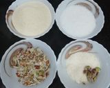 A picture of step 1 of Sooji ka Halwa.