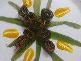 तोरी के छिलके के छल्ले (Tori ke chilke ke chhalle recipe in Hindi)