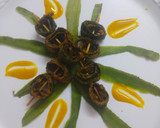 तोरी के छिलके के छल्ले (Tori ke chilke ke chhalle recipe in Hindi) रेसिपी चरण 5 फोटो