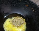 A picture of step 4 of Green chilli pickle.