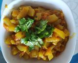 कद्दू की सब्जी (Kaddu ki sabzi recipe in hindi) रेसिपी चरण 4 फोटो