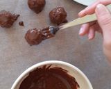 Une image de l'étape 4 de Rocher vitaminés healthy chocolat dattes et oleagineux.