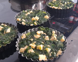 Foto del paso 4 de la receta: Budín de espinaca y Queso de campo