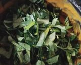 A picture of step 4 of Colocasia/ Arbi leaves instant Dhokla.