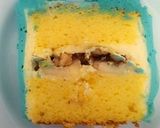 عکس مرحله 8 از دستور کیک تولد مثلثی وینتیج 🍰