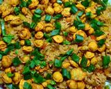 फ्राईड राईस वीद रोस्टेड पीनट (fried rice with roasted peanut recipe in Hindi) रेसिपी चरण 4 फोटो