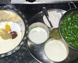 કલી ની ભાજી ના ભજીયા રેસીપી સ્ટેપ2ફોટો