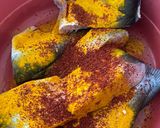 Gambar langkah 2 resipi Patin Temerloh goreng.