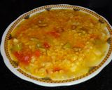 A picture of step 13 of Yellow Lentil Soup with Cardamom.