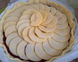Une image de l'étape 3 de Tarte pomme cranberries.