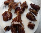 عکس مرحله 1 از دستور کیک خرما (بدون شکر)