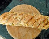 A picture of step 3 of Garlic bread.