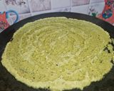 A picture of step 3 of Healthy mix dal stuffed chilla.